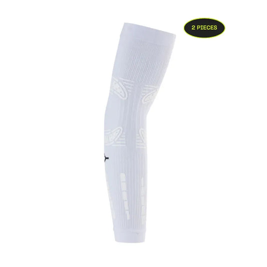 FLOKY NO STRAIN Arm Sleeve White