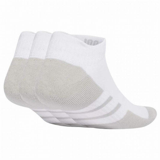 Adidas Essentials Cushioned Low Socks White 3 Pairs