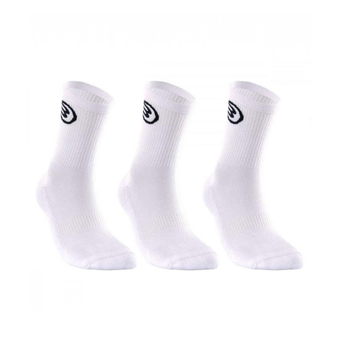 Bullpadel BP252 Socks 3 Pairs White