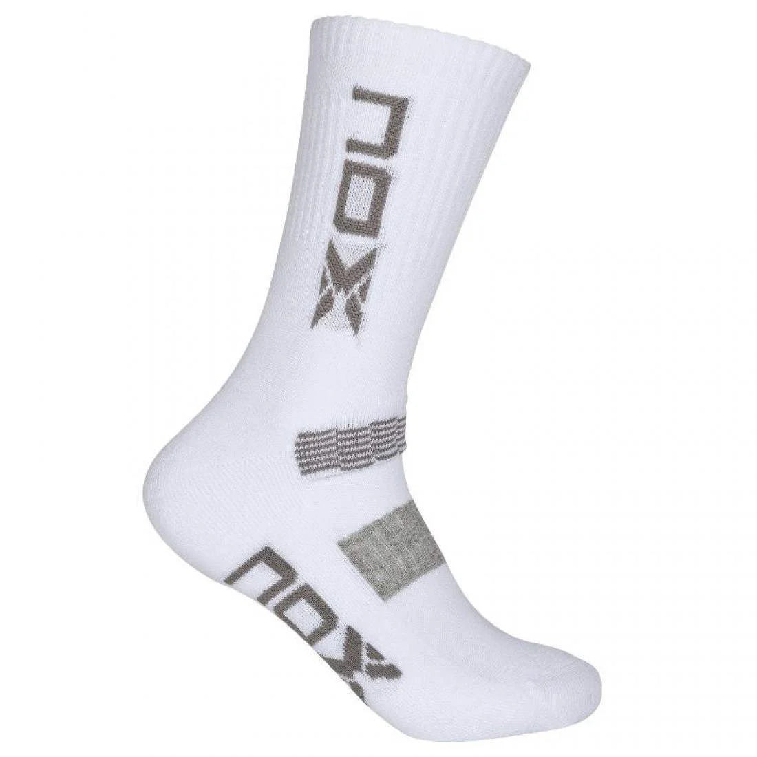 Nox CREW performance Socks 1 Pair White Grey