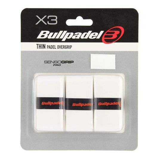 Bullpadel Senso White Overgrips