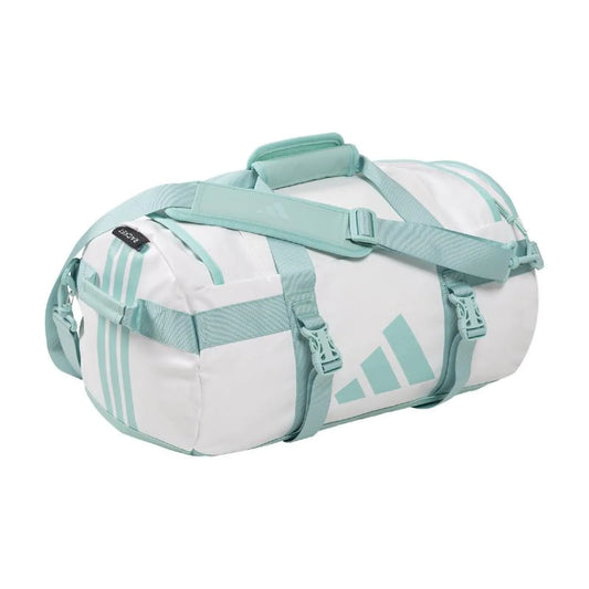 Adidas Ari Sanchez Promatch 32L White Turquoise Duffel Bag