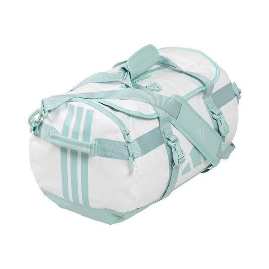 Adidas Ari Sanchez Promatch 32L White Turquoise Duffel Bag