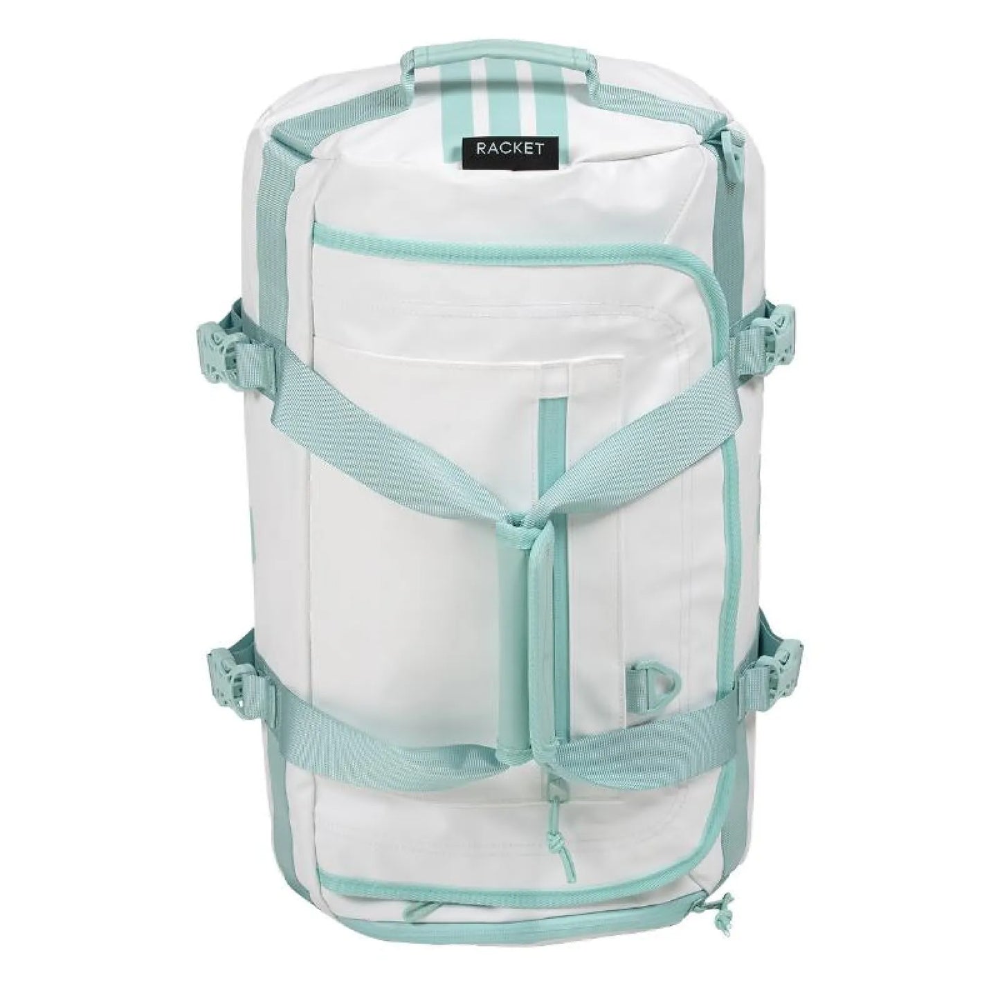 Adidas Ari Sanchez Promatch 32L White Turquoise Duffel Bag