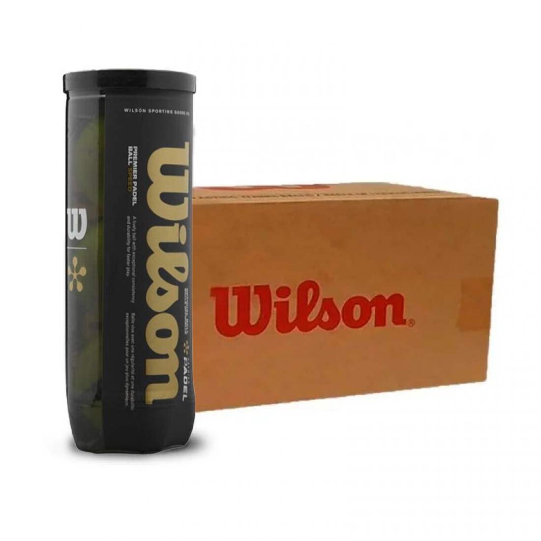 Wilson Padel Premier Speed Balls 24 Cans