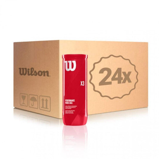 Wilson Padel X3 BOX 24 CANS