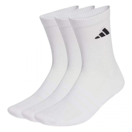 Adidas Essentials Crew White 3 Pairs