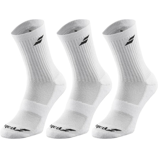 Babolat Long White Socks 3 Pairs