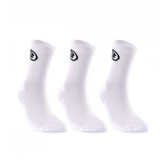 Bullpadel BP252 Socks 3 Pairs White