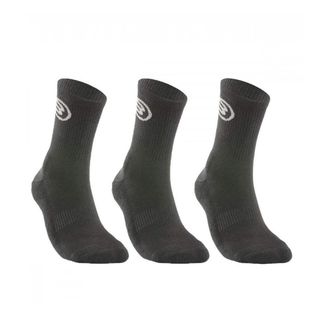 Bullpadel BP252 Socks 3 Pairs Black