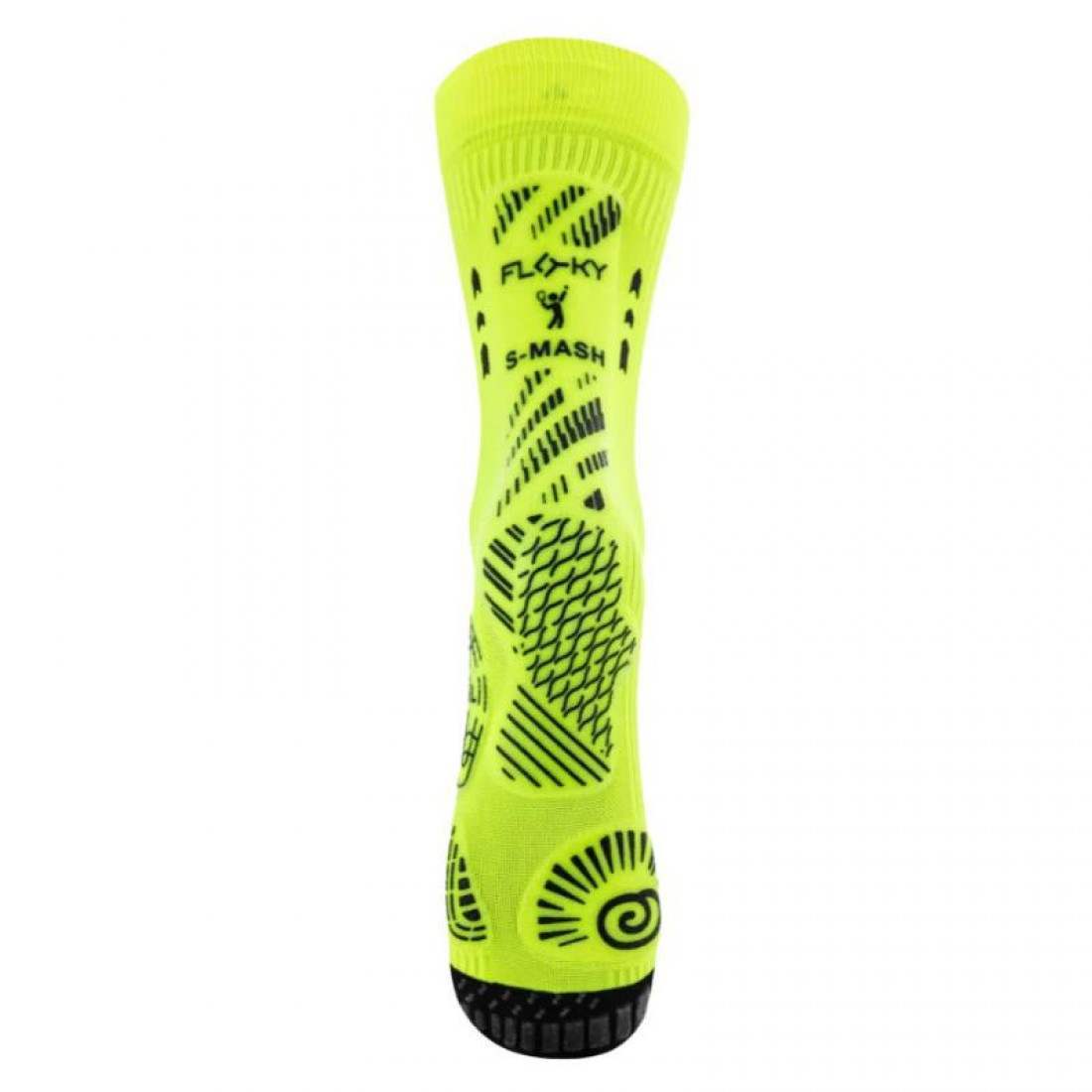 FLOKY S-Mash 3D Yellow Fluo Socks