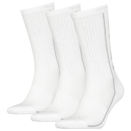 Head Performance Crew White Grey Socks 3 Pairs