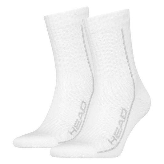 Head All Sports Performance Short Crew Socks White 2 Pairs