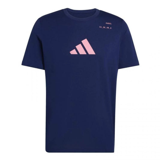 Adidas Padel Graphic Blue T-Shirt