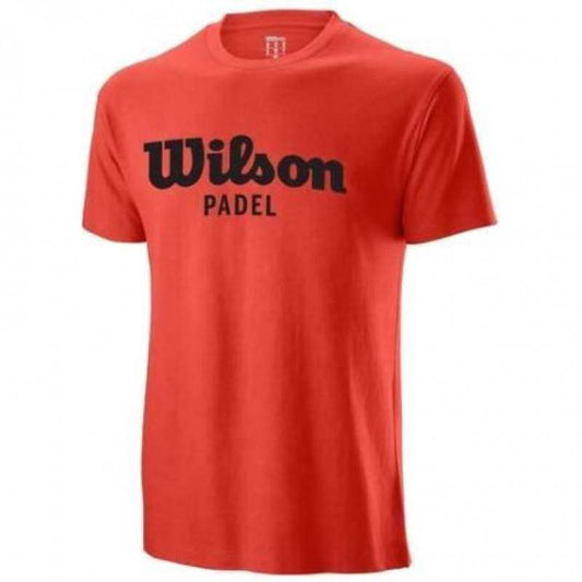 Wilson Padel Red Black T-Shirt