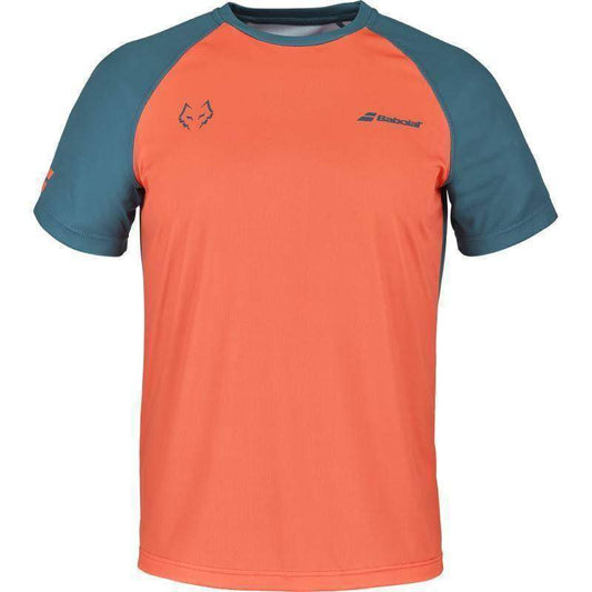 Babolat Juan Lebron Dark Blue Orange T-Shirt