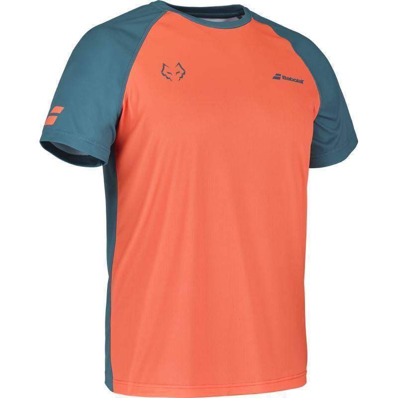 Babolat Juan Lebron Dark Blue Orange T-Shirt