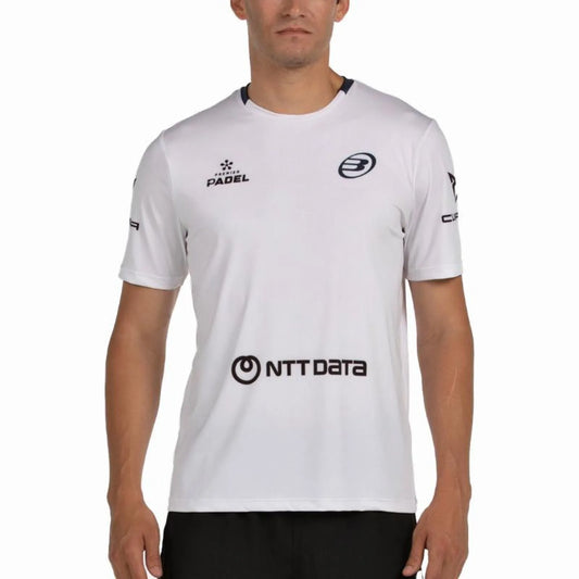 Bullpadel Juan Tello Premier Padel White T-shirt