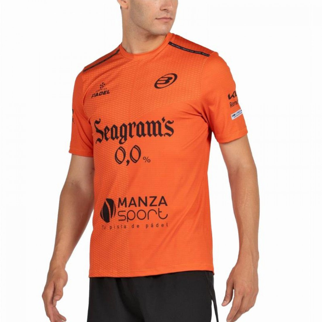 Bullpadel Paquito Navarro Premier Padel Orange T-shirt