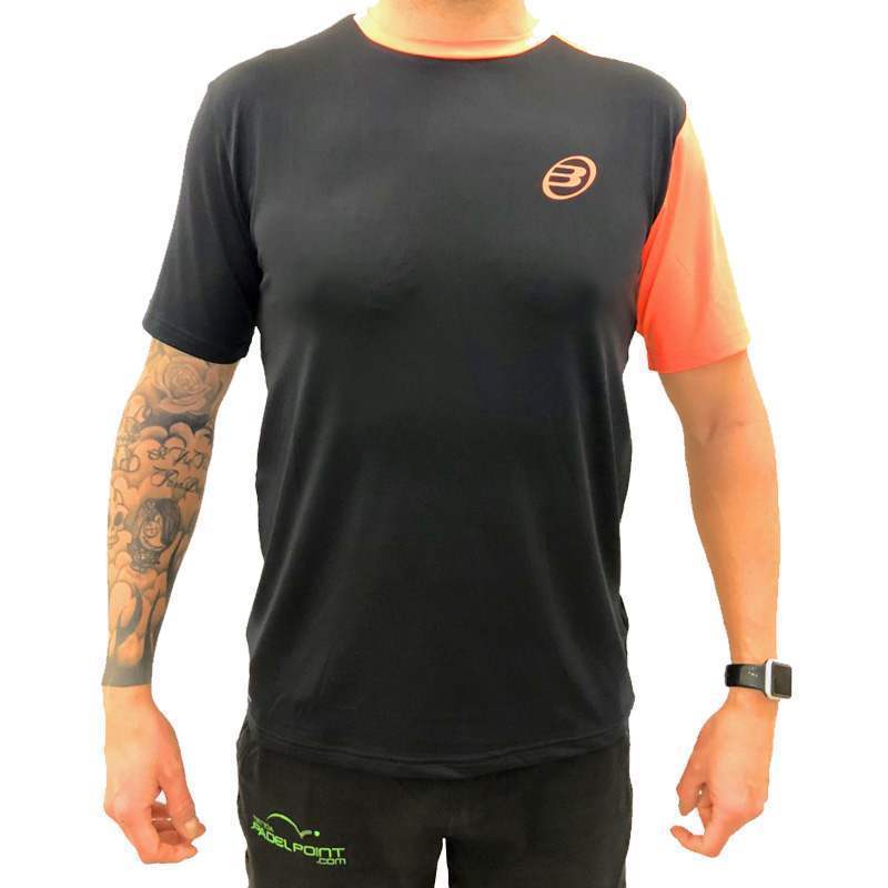 Bullpadel Slam Black Orange T-shirt