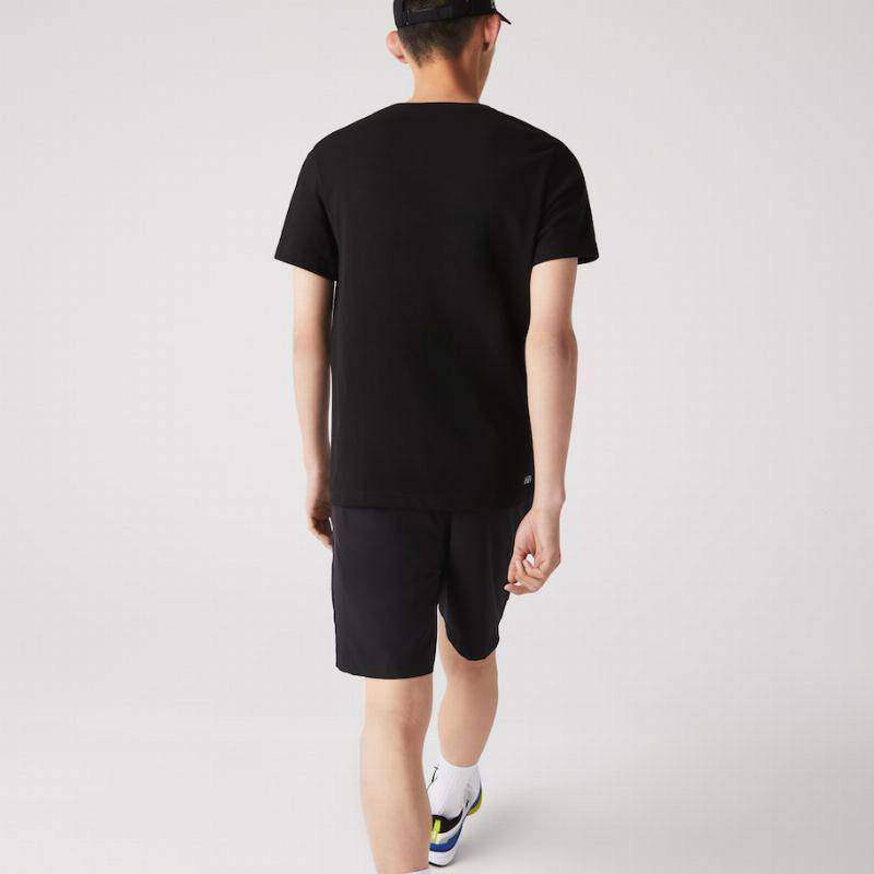 Lacoste Sport Breathable Black Blue T-Shirt