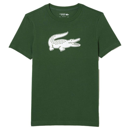 Lacoste Sport Breathable Green White T-Shirt