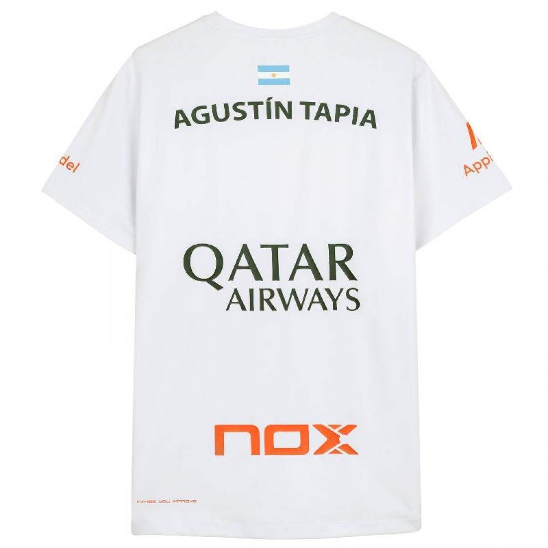 Nox Agustin Tapia AT10 White 2024 T-Shirt