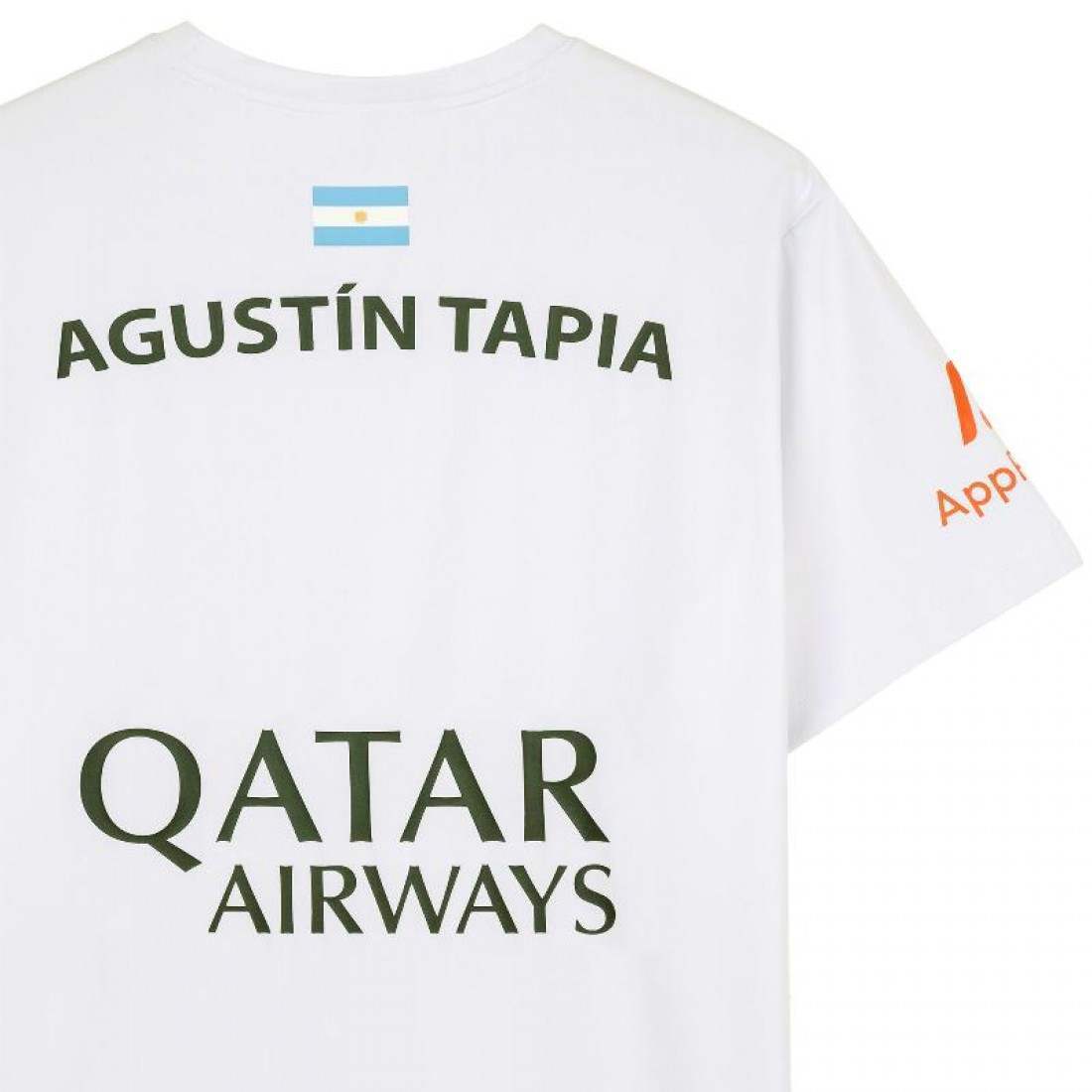 Nox Agustin Tapia AT10 White 2024 T-Shirt