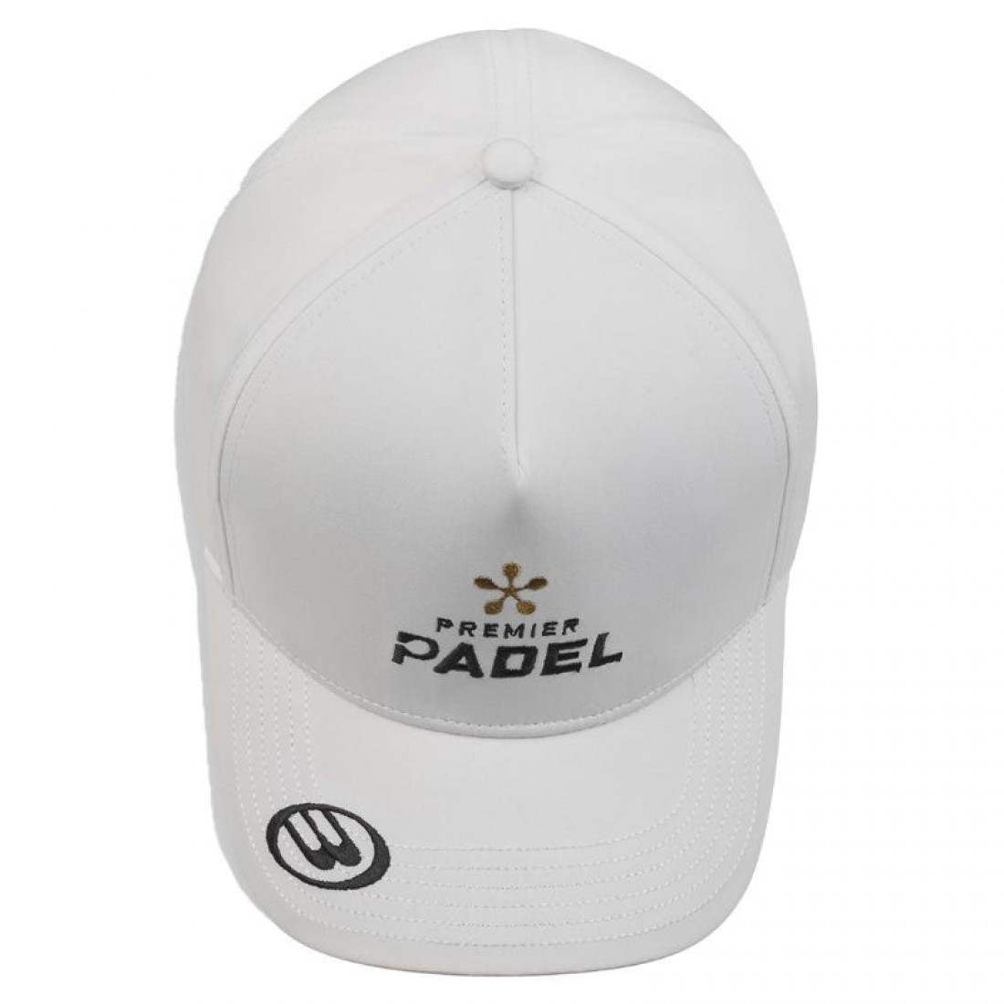 Bullpadel Premier Padel Cap BPGPMR2605 White