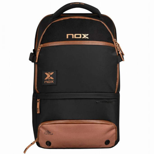 Nox AT10 Luxury Open Series Black Brown Backpack