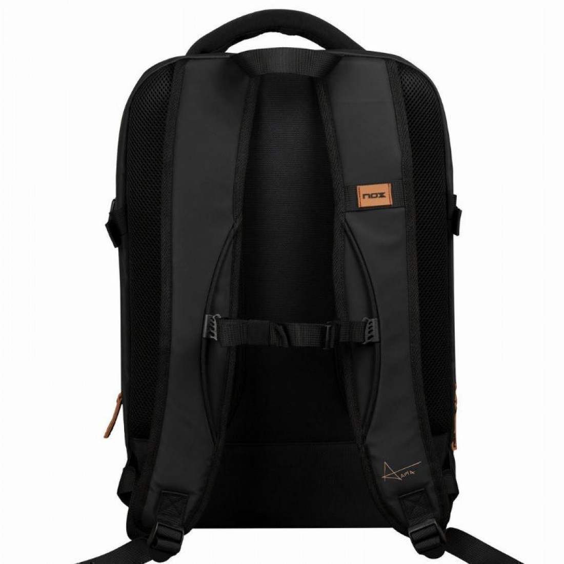 Nox AT10 Luxury Open Series Black Brown Backpack