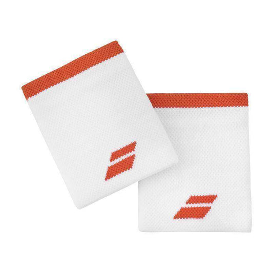 Babolat White Strike wristbands