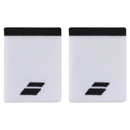 Babolat Jumbo Wristbands White Black