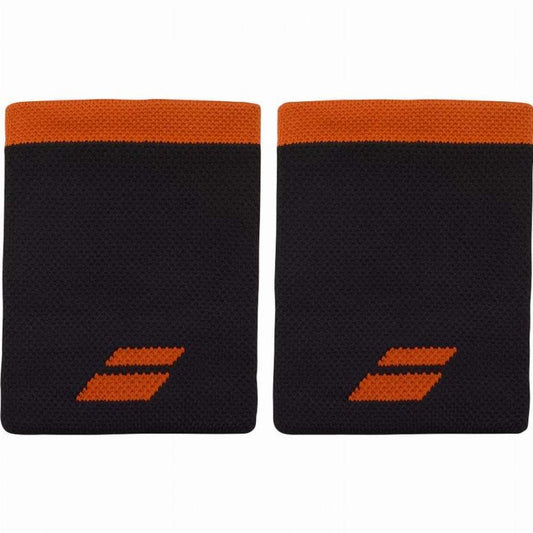 Babolat Jumbo Black and Red Wristbands