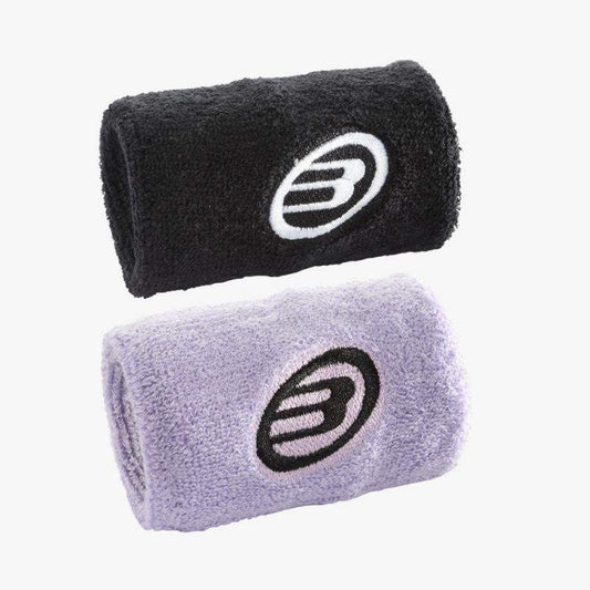 Bullpadel Black Purple Wristbands