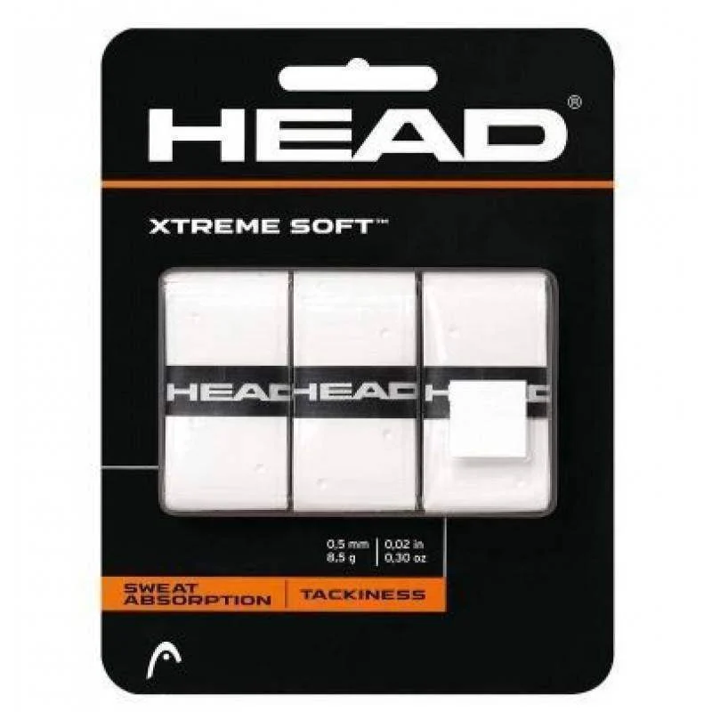 Head Xtreme Soft 3 White Overgrips