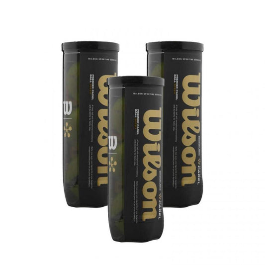 Wilson Padel Premier Speed Balls Pack of 3