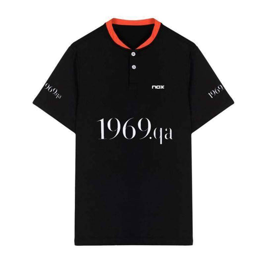 Polo Nox Agustin Tapia Sponsors AT10 Black 2023 T-Shirt