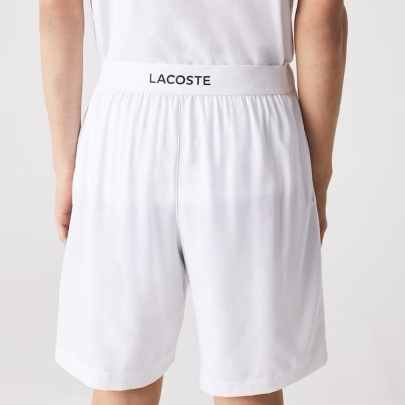 Lacoste Sport Ultralight White Shorts