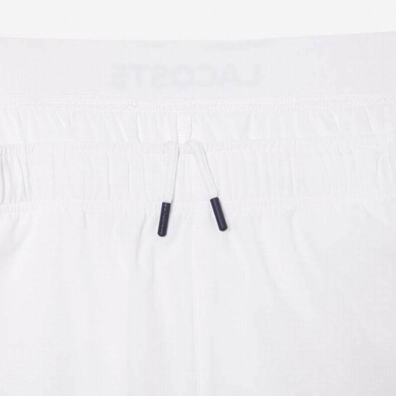 Lacoste Sport Ultralight White Shorts