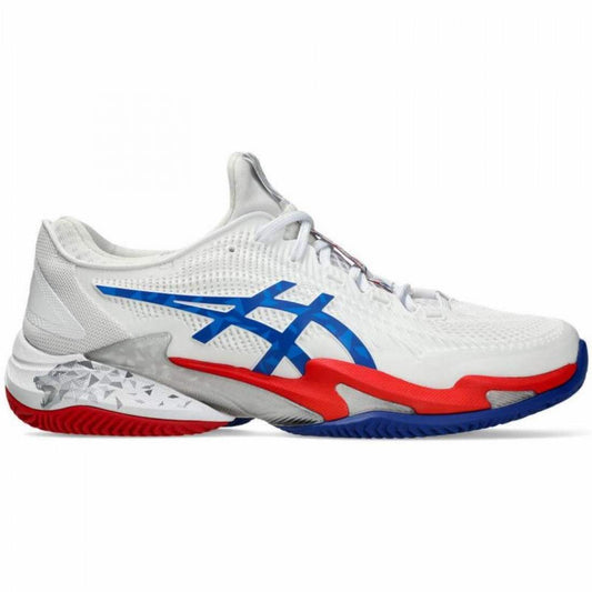 Asics Court FF 3 Clay Novak White Blue Shoes