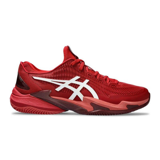 Asics Court FF 3 Novak Cranberry White