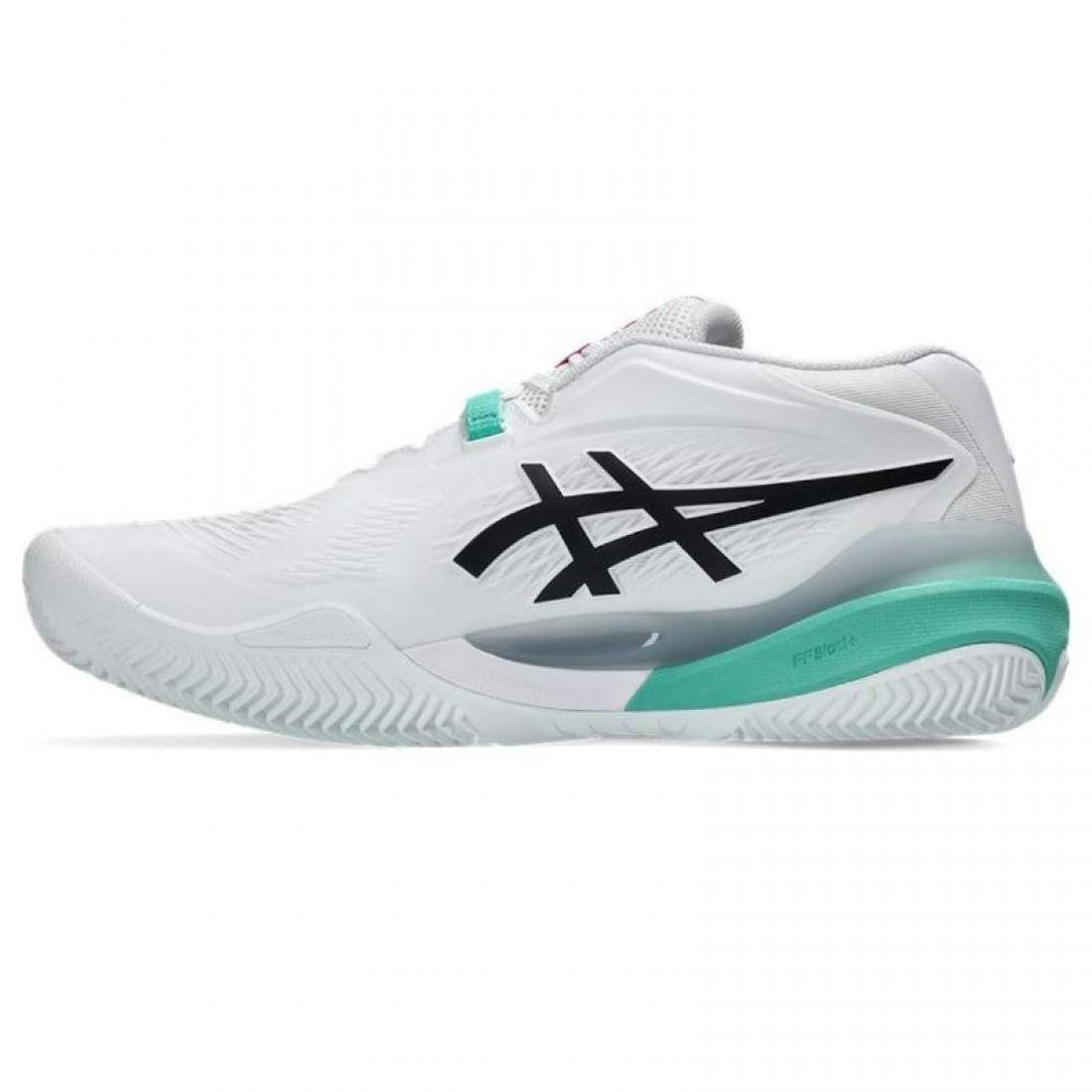 Asics Gel Resolution X Clay White Aurora Green Shoes